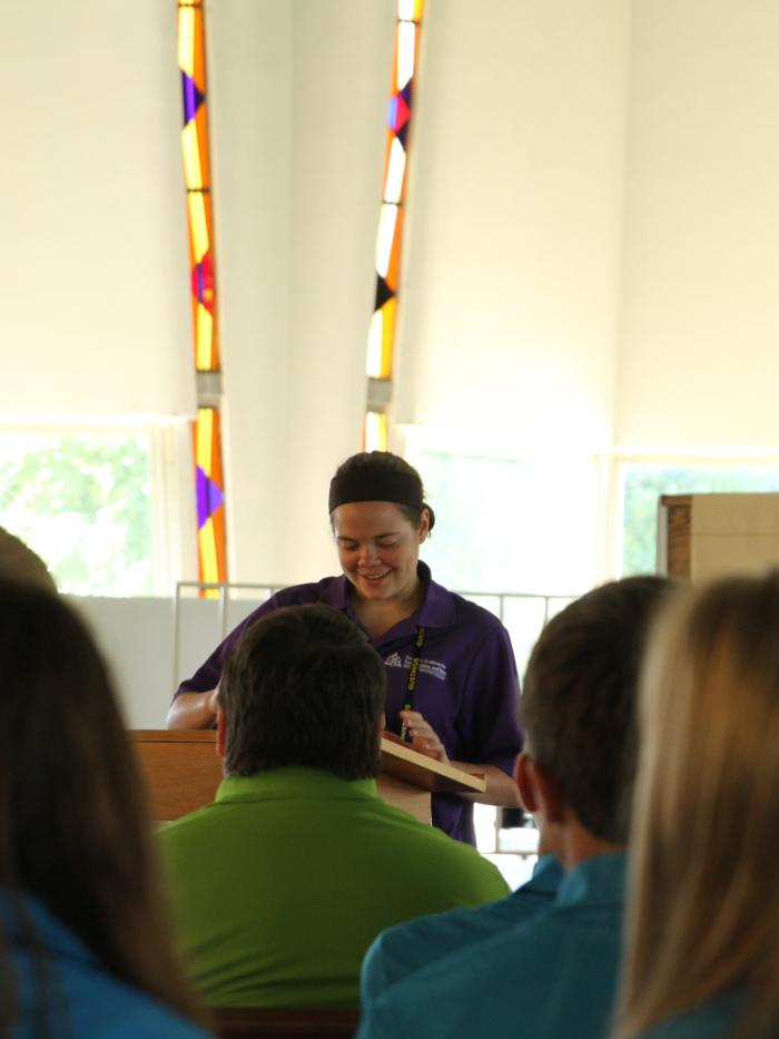 Presenter at Faith Science and Ethics Camp