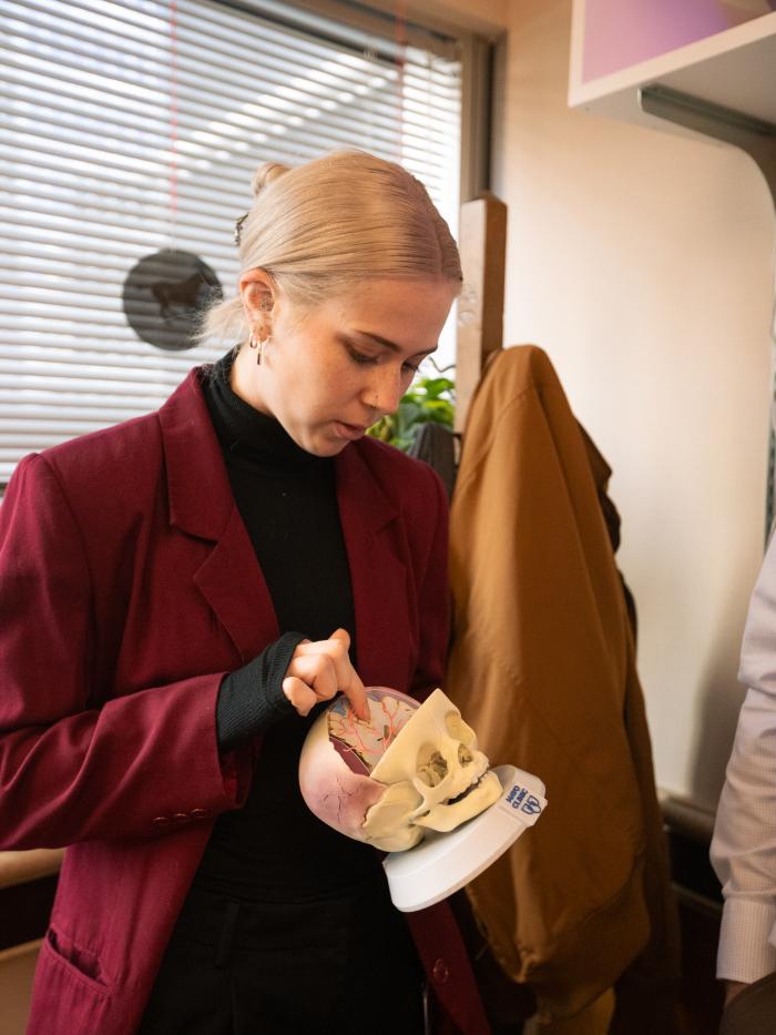 Paige D at Mayo Medical Illustration