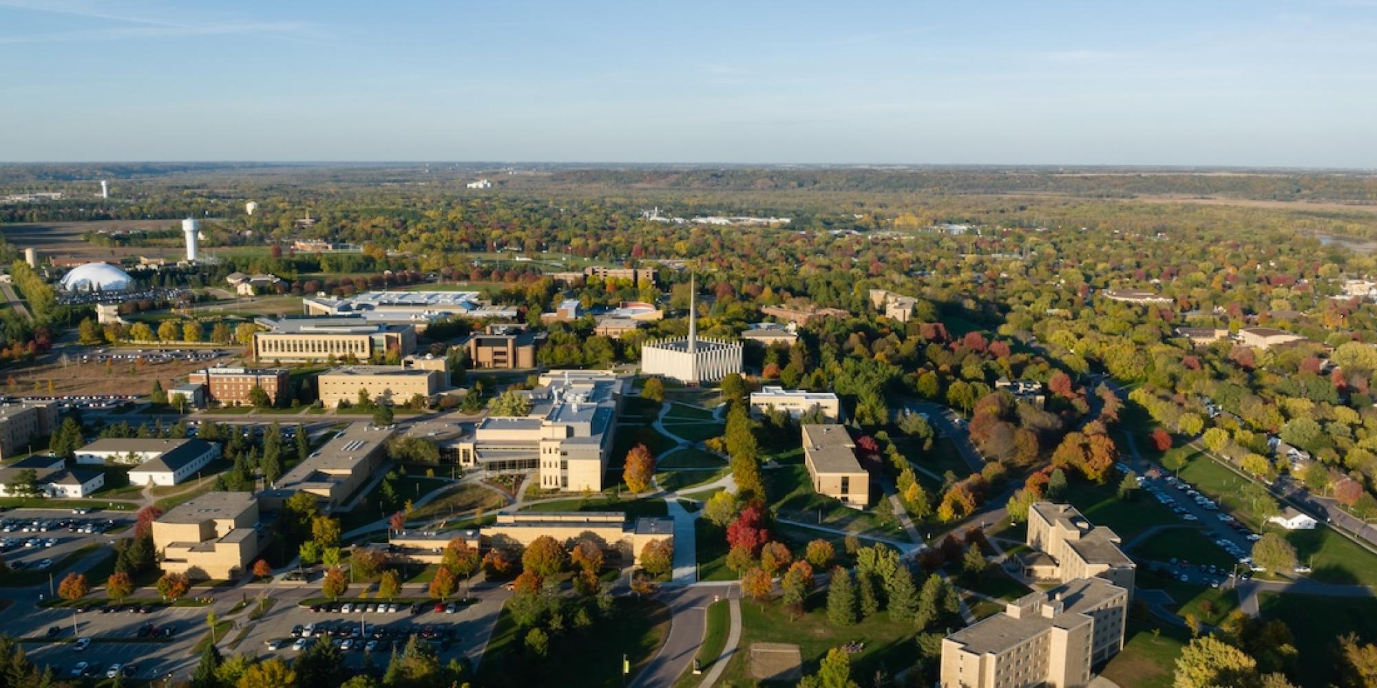 Campus aerial view